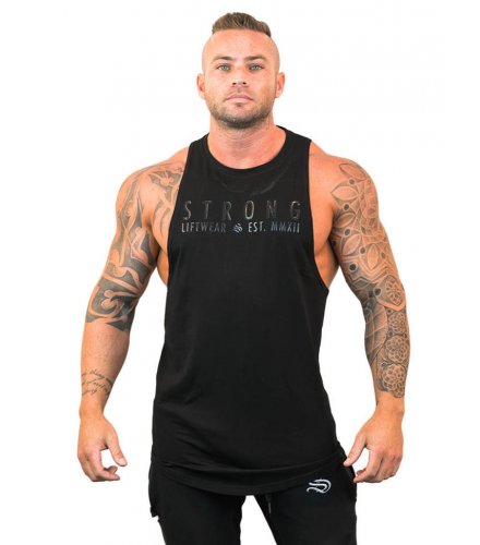 SA166 - Men Fashion Vest Muscle Bodybuilding Tank Top 
